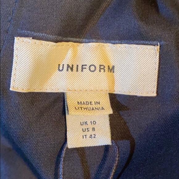 Burberry Black Uniform 100% Wool Slacks Size 8 NWT - Picture 11 of 12